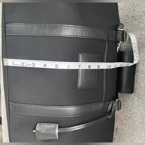 Coach Sleek Black Men's Duffel Bag - Picture 9 of 16